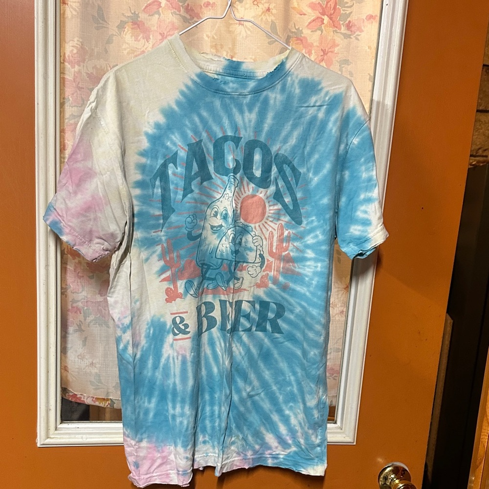 Tie-Dye Tacos & Beer T-Shirt